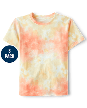 Kids Tie Dye Tee 3-Pack