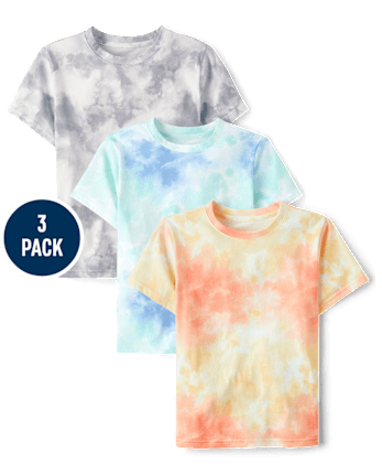 Kids Tie Dye Tee 3-Pack