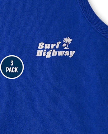 Boys Graphic Tank Top 3-Pack