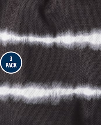 Kids Quick Dry Print Mesh Active Shorts