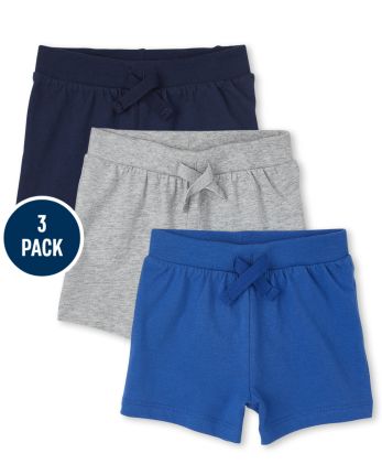 Baby Boys Shorts 3-Pack