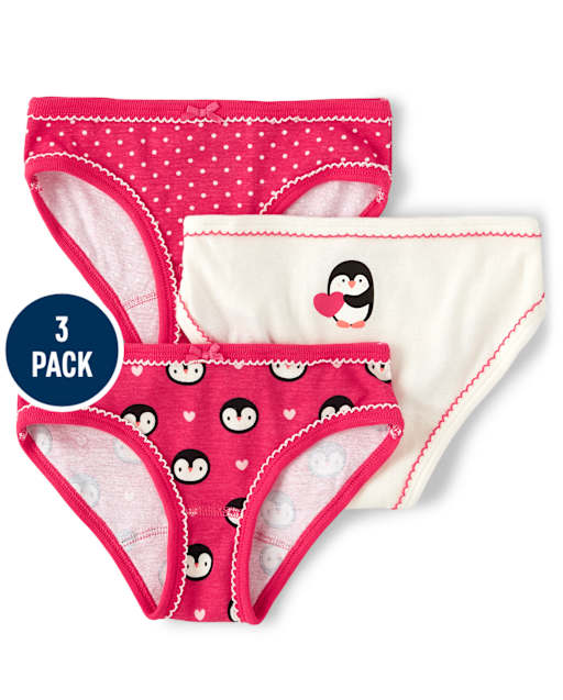 Girls Penguin Underwear 3-Pack - view 1