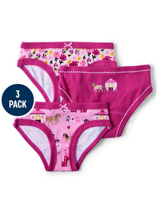 Lot de 3 culottes Royal Princess pour filles