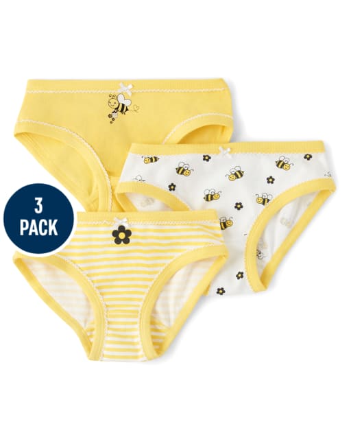 Girls Bee Underwear 3-Pack