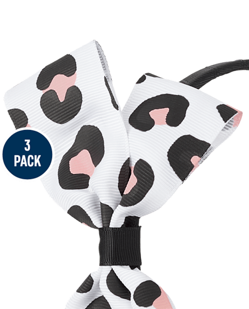 Girls 3-Piece Hair Set - Lil' Leopard - view 2