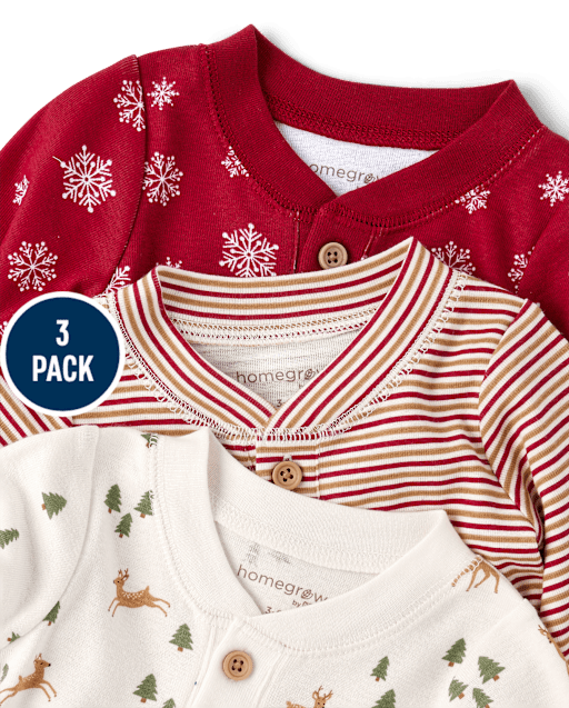 Baby Holiday Bodysuit 3-Pack - view 2