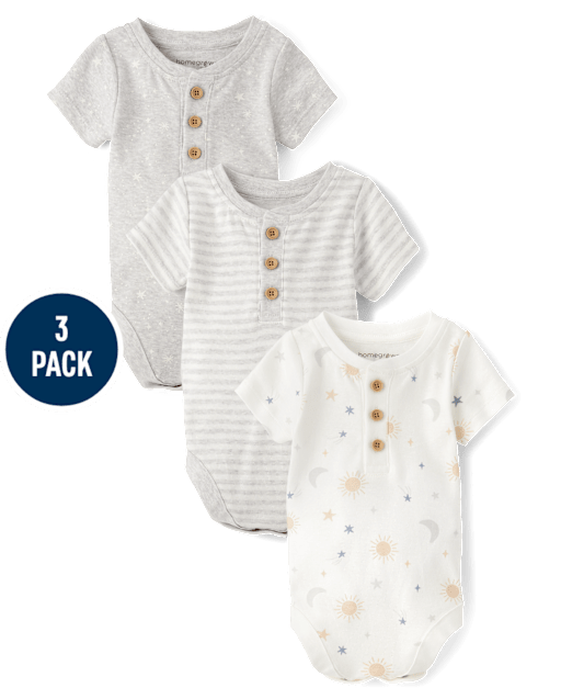 Baby Star Bodysuit 3-Pack - Homegrown by Gymboree