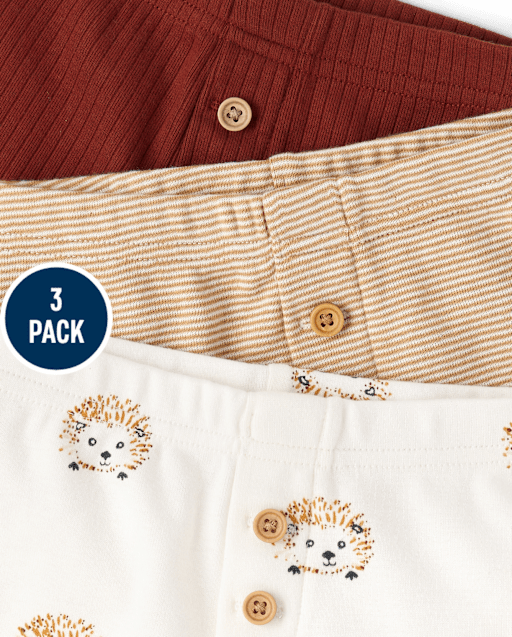 Baby Hedgehog Pants 3-Pack - view 2