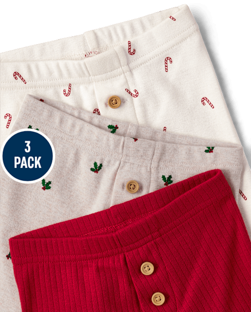 Baby Holiday Pants 3-Pack - view 2
