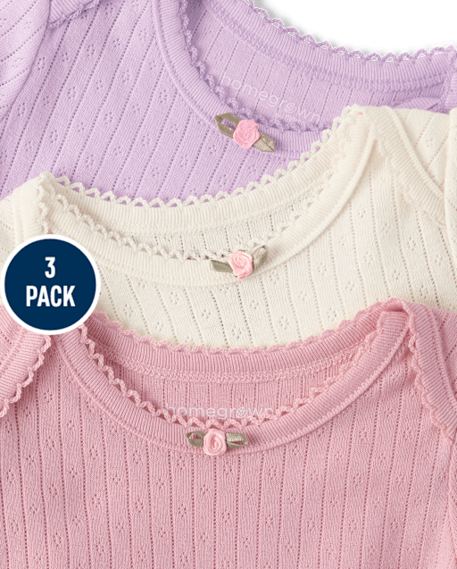 Baby Girls Pointelle Bodysuit 3-Pack - lbl_product_image_view_2