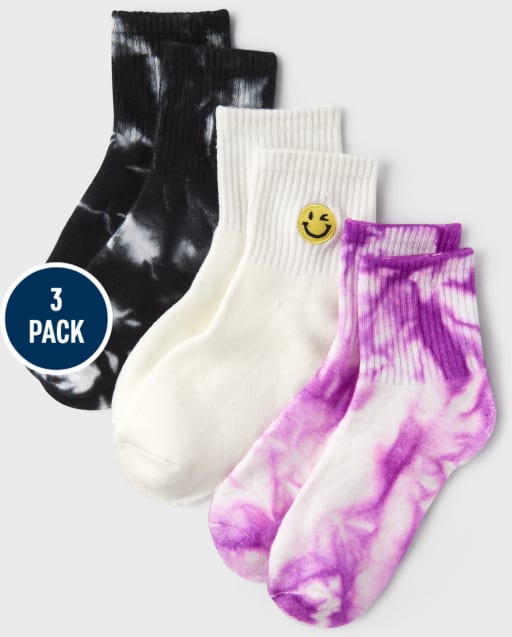 Pack de 3 pares de calcetines Tie Dye