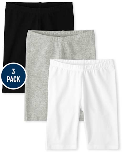 Girls Bike Shorts 3-Pack