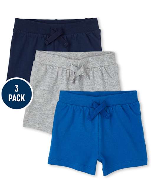 Baby Boys Shorts 3-Pack