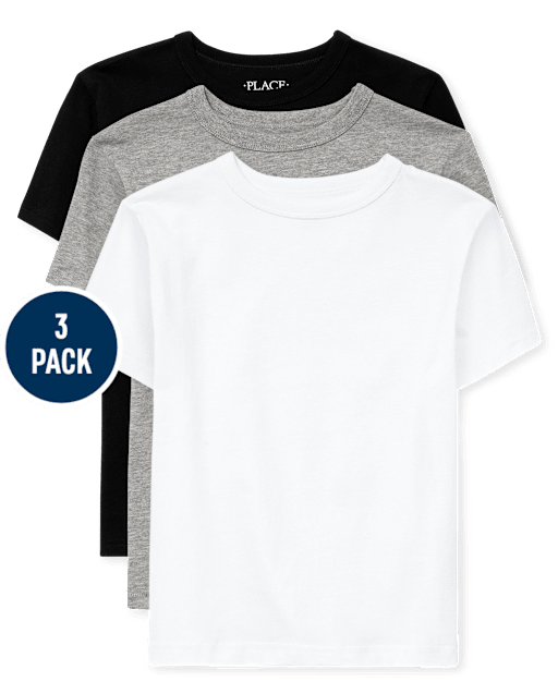 Boys Tee Shirt 3-Pack