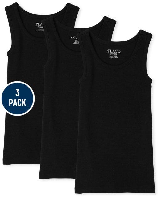 Girls Tank Top 3-Pack