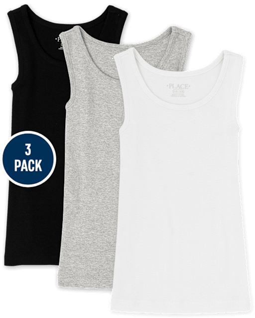 Girls Tank Top 3-Pack