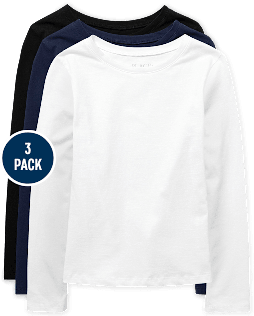 Girls Tee Shirt 3-Pack