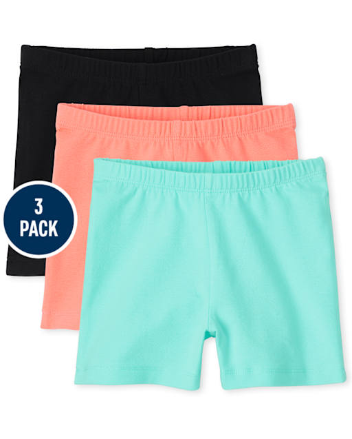 Girls Cartwheel Shorts 3-Pack