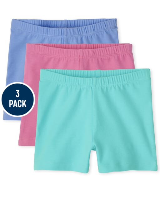 Girls Cartwheel Shorts 3-Pack