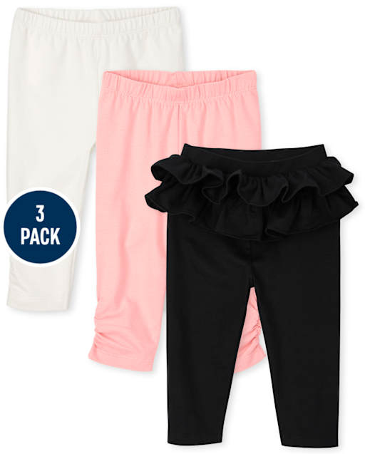 Lot de 3 pantalons pour bébé fille