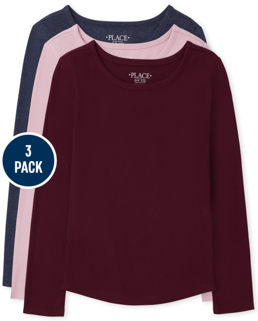 Lot de 3 t-shirts pour filles