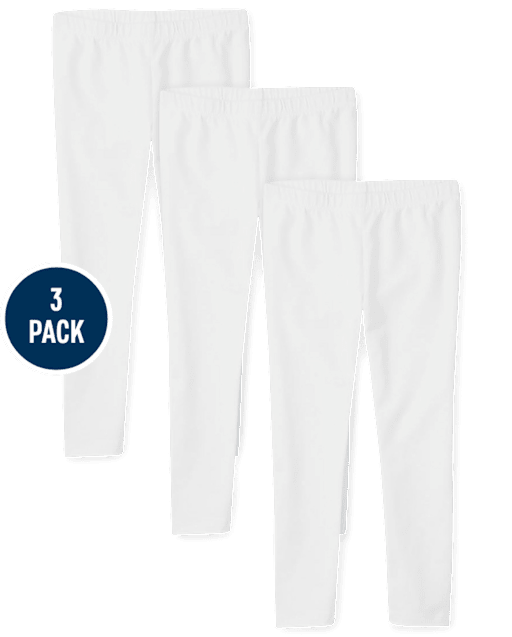 Girls Leggings 3-Pack
