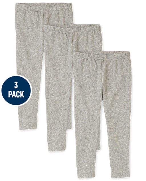 Girls Leggings 3-Pack