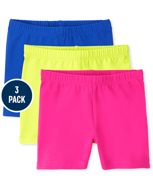 Girls Cartwheel Shorts 3-Pack