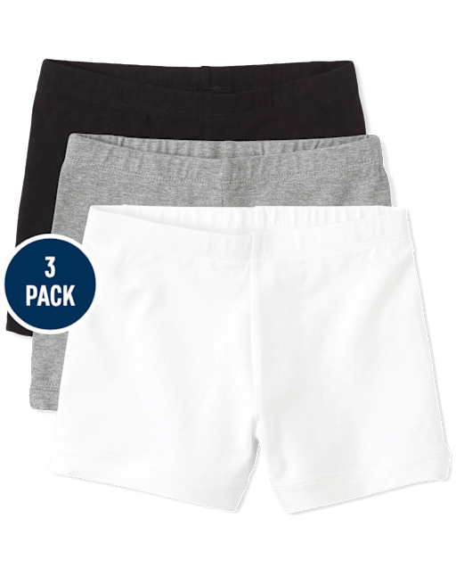 Girls Cartwheel Shorts 3-Pack