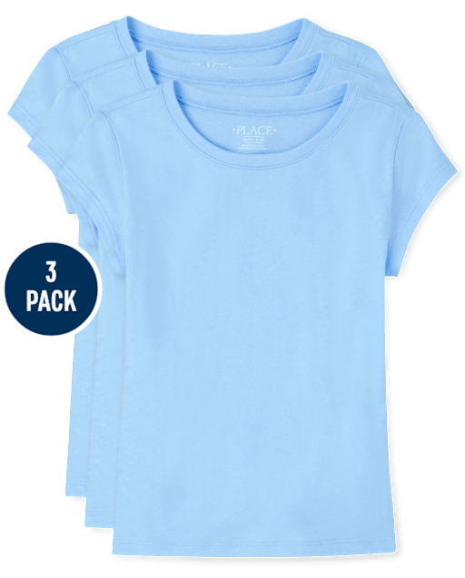 Girls Tee Shirt 3-Pack
