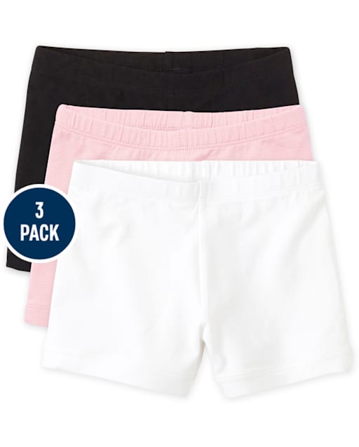 Girls Cartwheel Shorts 3-Pack - Plus