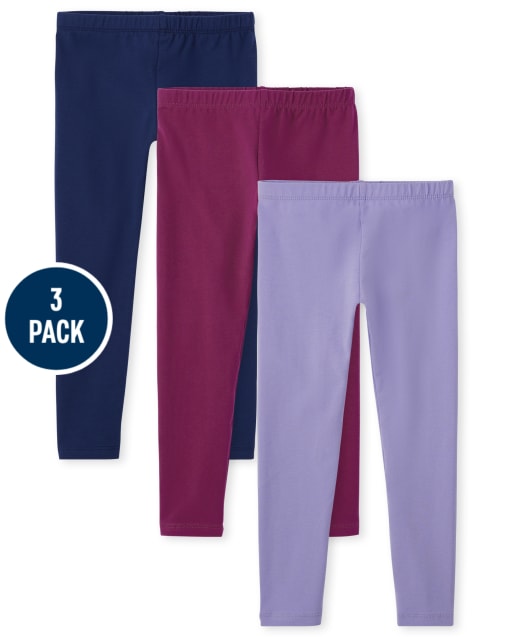 Girls Leggings 3-Pack