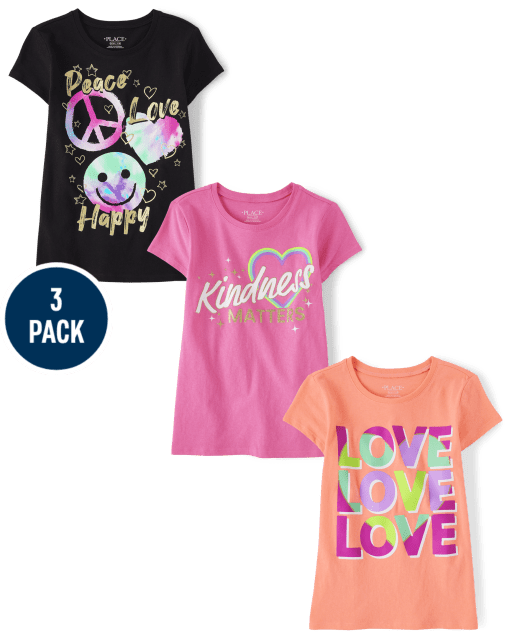 Girls Multipack TShirts and Graphic Tees The Children's Place