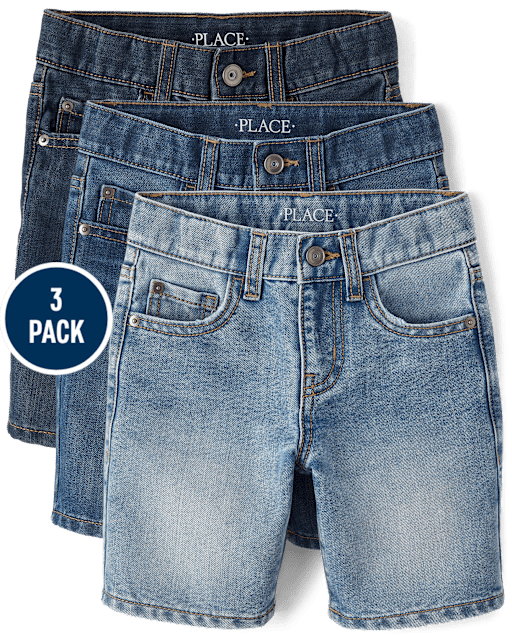Lot de 3 shorts Denim garçon