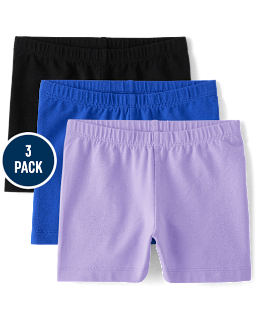 Girls Cartwheel Shorts 3-Pack
