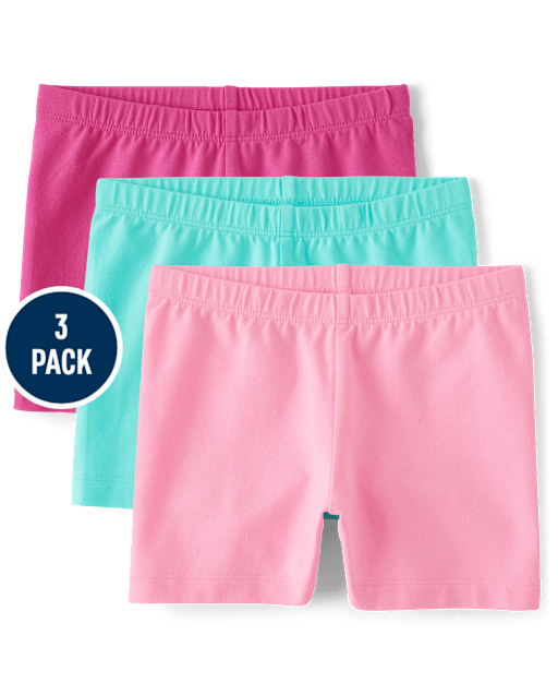 Girls Cartwheel Shorts 3-Pack