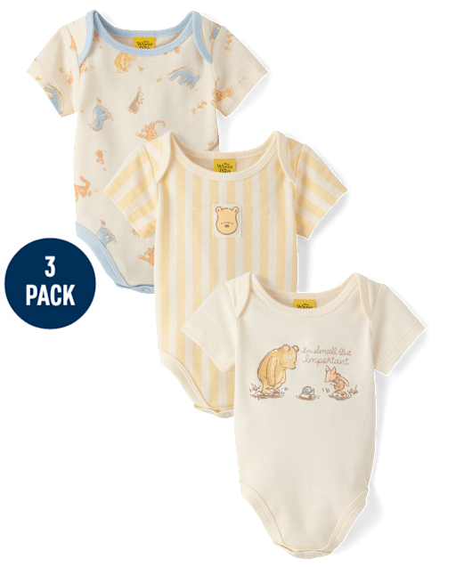 Lot de 3 bodies Winnie l'Ourson™ pour bébé