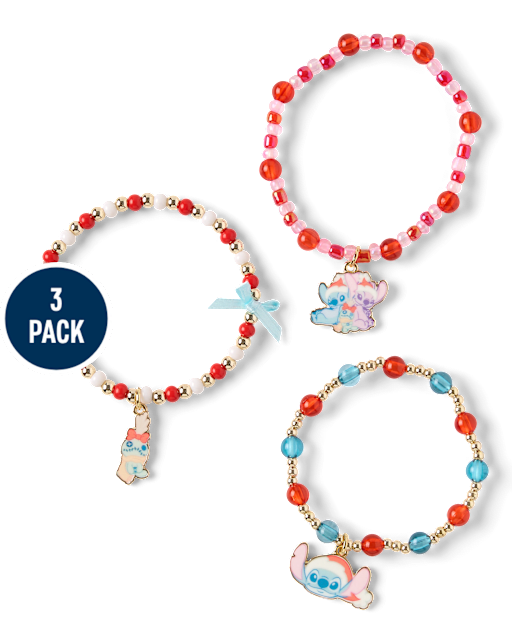 Girls Stitch™ Holiday Beaded Bracelet 3-Pack