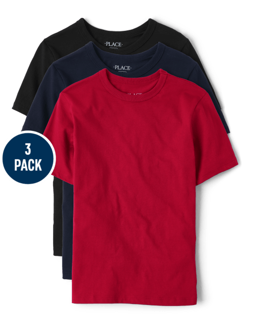 Boys Tee Shirt 3-Pack