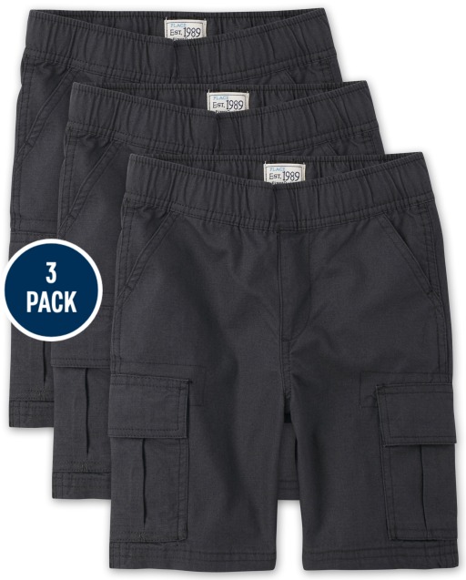 The Children's Place Boys' Pull on Cargo Shorts 