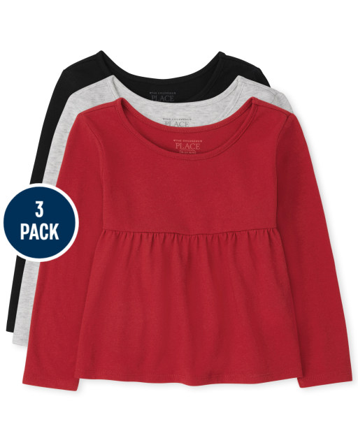 Toddler Girl Long Sleeve Shirts The Children's Place Free Shipping*
