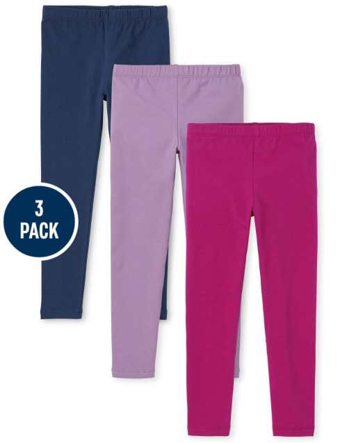 Pack de 3 leggings para niñas