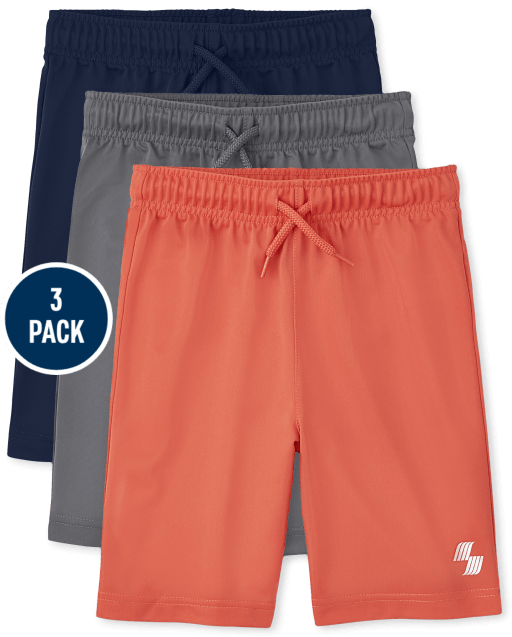 Boys PLACE Sport Knit Basketball Shorts 3-Pack