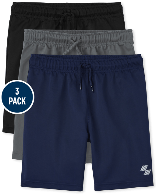 Boys PLACE Sport Knit Basketball Shorts 3-Pack