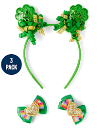 Ensemble de coiffure 3 pièces pour fille - Petit lutin