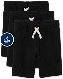 Lot de 3 shorts en molleton pour garçon