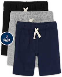 Lot de 3 shorts en molleton pour garçon