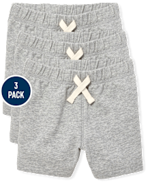Baby And Toddler French Terry Shorts 3-Pack