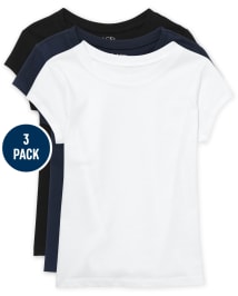 Girls Tee Shirt 3-Pack