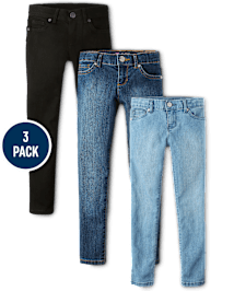 Girls Super Skinny Jeans 3 Pack Plus MULTI The Children s Place CA